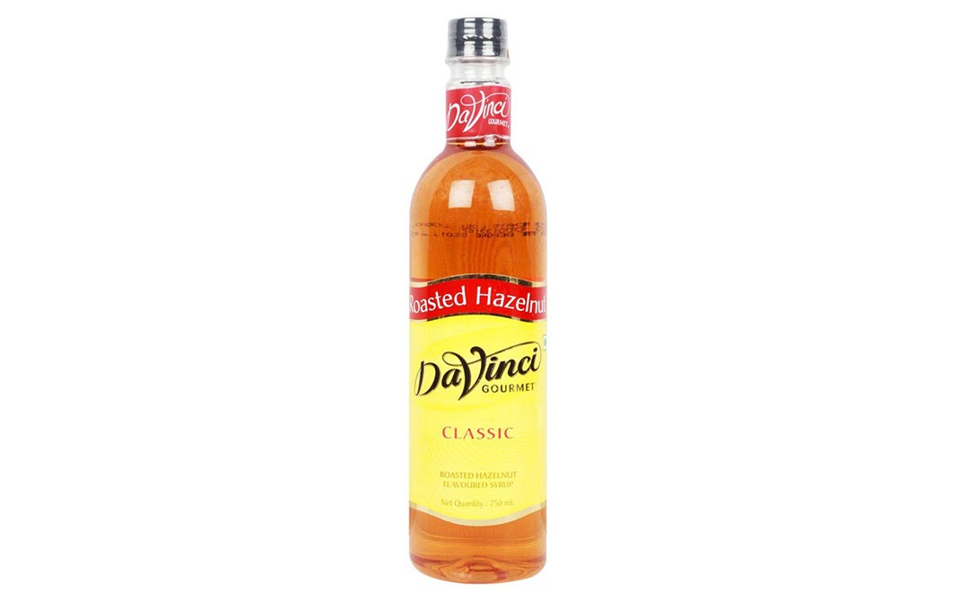 Davinci Classic Roasted Hazelnut Flavoured Syrup   Bottle  750 millilitre